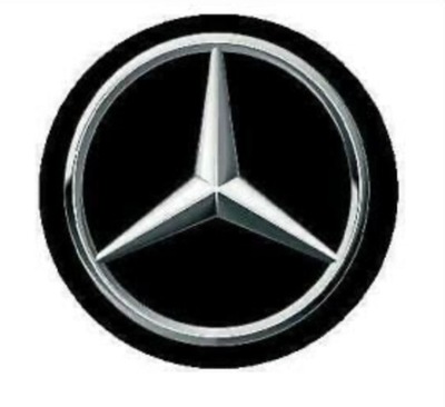 Emblém Mercedes, nálepka s logom na kľúči s diaľkovým ovládaním