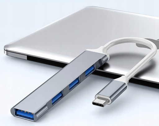 USB HUB TYP C 3.0 PORTOVÝ ROZDELOVACÍ ADAPTÉR 4xUSB