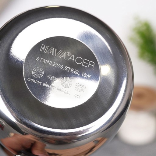 OCELOVÝ téglik na varenie tureckej kávy 200ml ACER