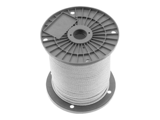 Oceľové lanko, priemer 6 mm, pozinkované, potiahnuté PVC, cena za 1 meter