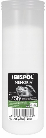 Vložka do sviečky parafínová BISPOL P280 75H 1 ks.
