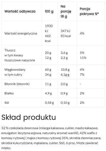 QUINOA Oblátky s čerešňou v čokoláde 36g ÚŽASNÉ