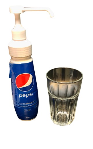 Pumpa / dávkovač pre koncentrát bielych sirupov SodaStream