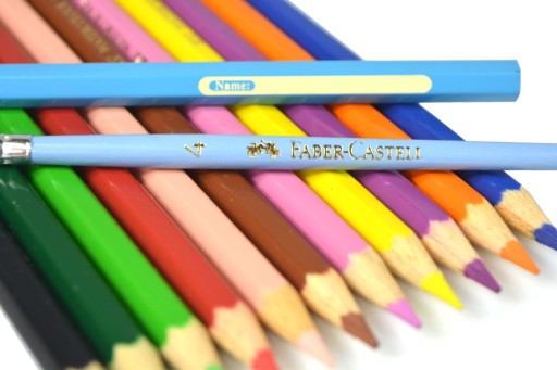 Šesťhranné akvarelové pastelky Classic Colors Faber-Castell 12 ks.
