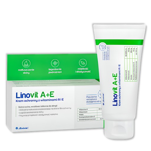 Linovit A+E, ochranný krém s vitamínmi A + E, 50 g