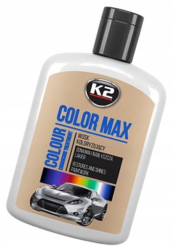 B1H86 K2 COLOR MAX Farbiaci vosk 200 ml strieborný