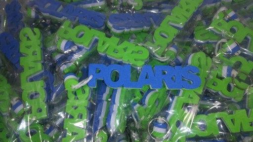 Polaris nepotopiteľná penová kľúčenka, nový dizajn!!!