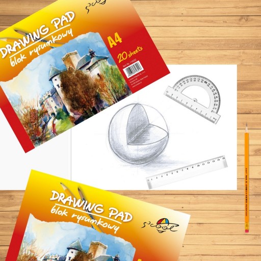 S'COOL BLOK NA KRESLENIE A4 20K 90gsm