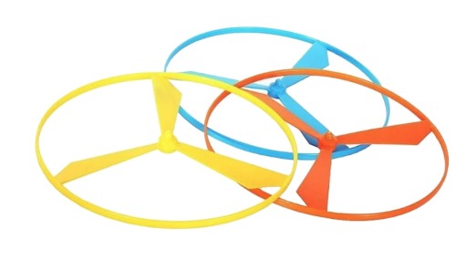 3ks LIETAJÚCE VRTULE GLIPS FRISBEE 37015