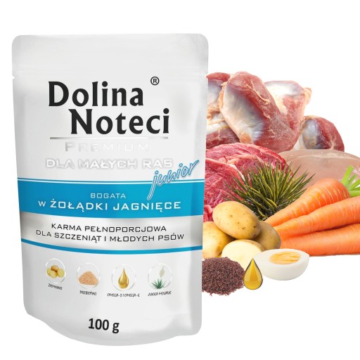 DOLINA NOTECI Premium Junior jahňacie žalúdky 100g