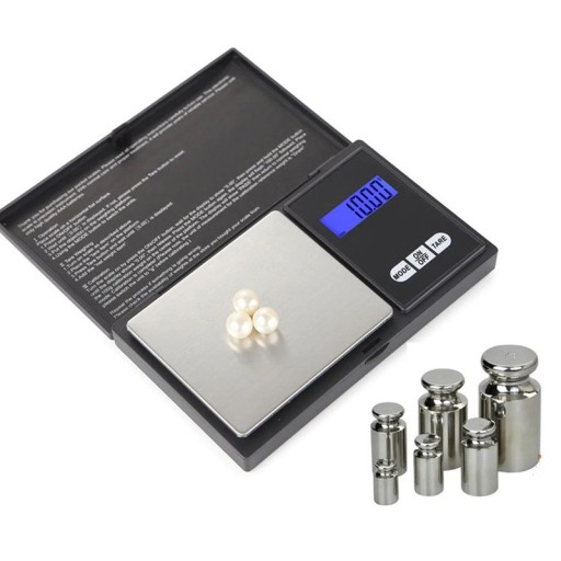 ELEKTRONICKÁ VÁHA NA ŠPERKY 0,01- 200g LCD VÁHA