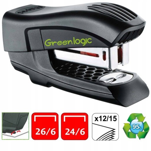 Mini kancelárska zošívačka Maped GreenLogic 24/6 15 ks