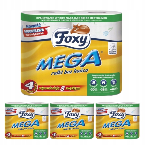 FOXY PAPIER MEGA 4 VALCE NOVINKA