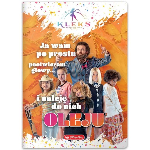 32-stranový dvojlinkový zošit Herlitz školy pána Kleksu s deťmi