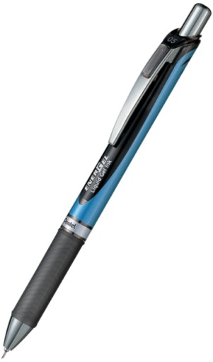 Pentel EnerGel BLN75 kolieskové pero 0,5 mm ČIERNA