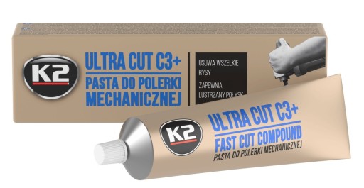 K2 ULTRA CUT C3+ LEŠTIACA PASTA NA MECHANICKÉ LEŠTENIE AUTOLAKU