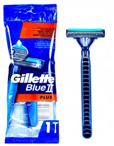 GILLETTE BLUE II PLUS JEDNORÁZOVÁ ŽILETKA NA HOLENIE S ALOE 4 ks