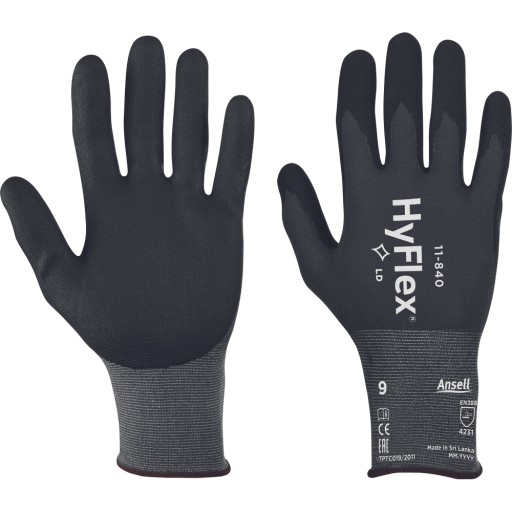 Ansel HYFLEX 11-840 nitrilové pracovné rukavice 6