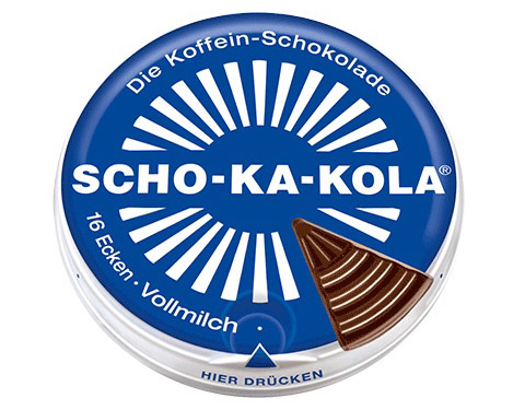 Scho-Ka-Kola mliečna čokoláda s kofeínom