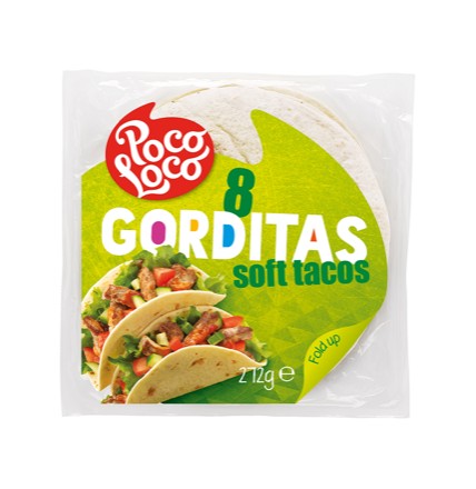 Gorditas Soft Tacos 15cm 8ks PocoLoco