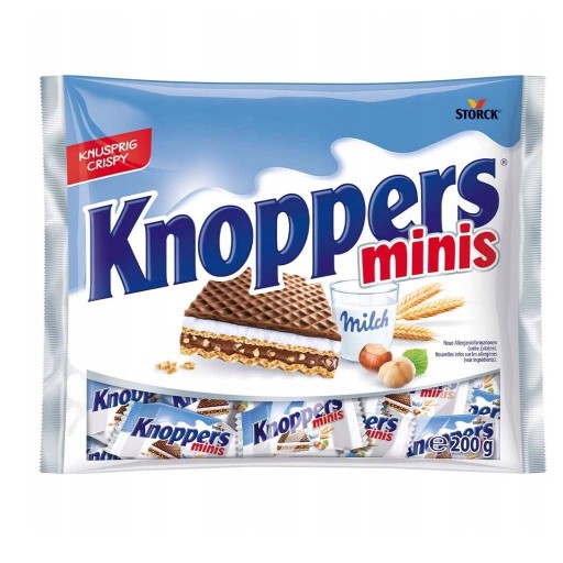 Knoppers mini oblátky 200g