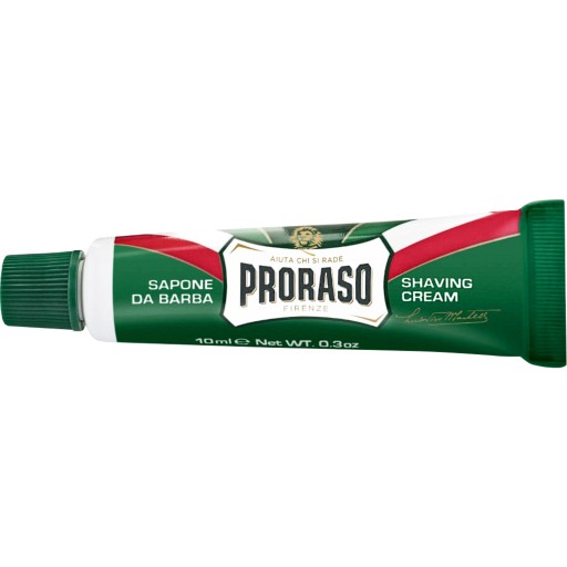 Proraso Osviežujúci krém na holenie Eucalyptus - eukalyptový krém na holenie 10 ml