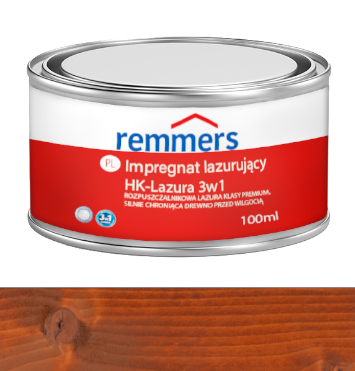 Remmers HK-Lasur impregnácia Vzorka 100ml Gaštan