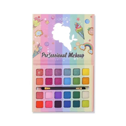 MAĽBY OČNÝCH TIEŇOV PRE DIEVČATSKÝ MAKE UP