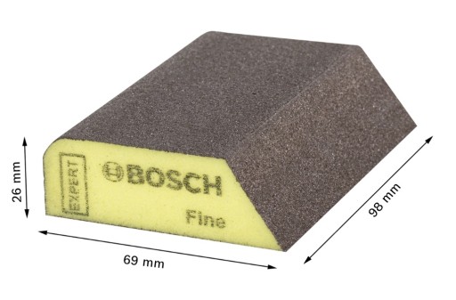 BOSCH BRÚSNA HUBKA, JEMNÁ ZRNO