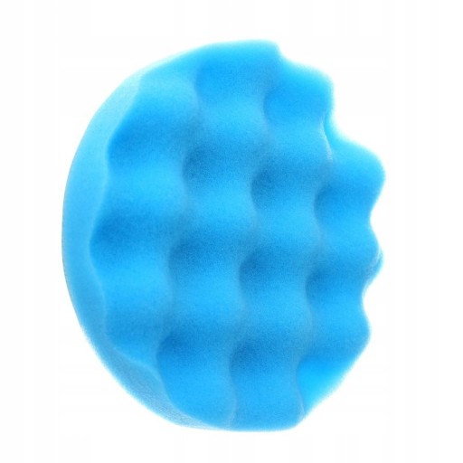 LEŠTIACA HUBKA VLNITÁ 150MM ZÁVIT M14 MODRÁ