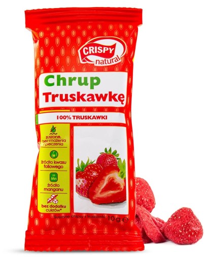 SUŠENÉ JAHODOVÉ ČIPESKY, PRÍRODNÉ SLADKÉ OVOCIE