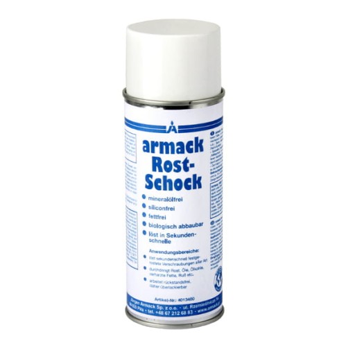 ODSTRAŇOVANIE HRDZE V AREOSOLE 400ml ARMACK