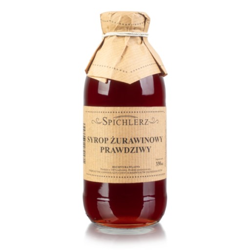 Brusnicový sirup brusnicová šťava Spichlerz 330 ml