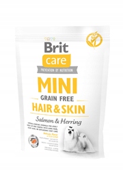 BRIT CARE MINI GRAIN FREE GRAIN HAIR Skin 400g