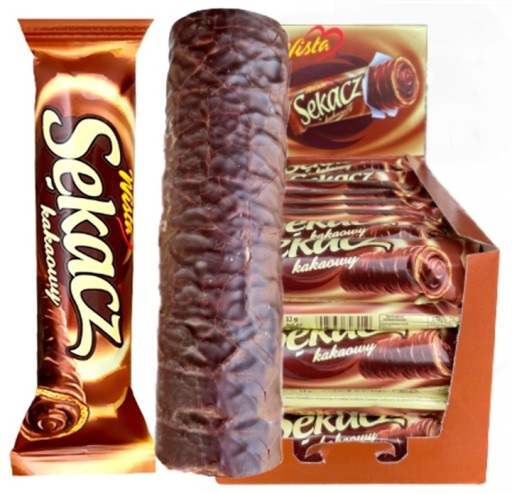 KAKAOVÉ SĘKACZ V ČOKOLÁDE tube Wisła 32g