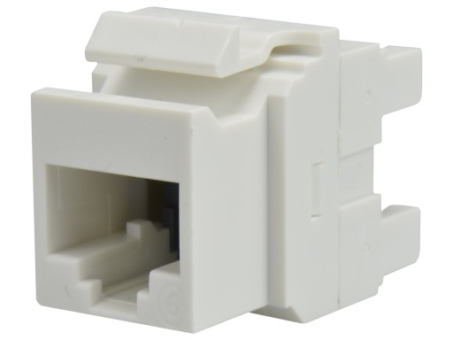 Molex Keystone RJ45 UTP cat.6 modul biely