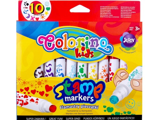 COLORINO VÝLETY, JUMBO MUŽI, PEČIATKY, 10 farieb