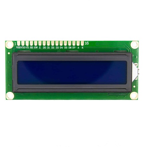 LCD displej 16x2 HD447880 modrý