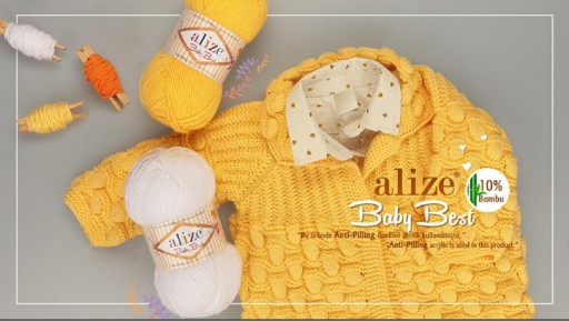 Alize Baby Best 161 - púdrovo ružová Antipilling