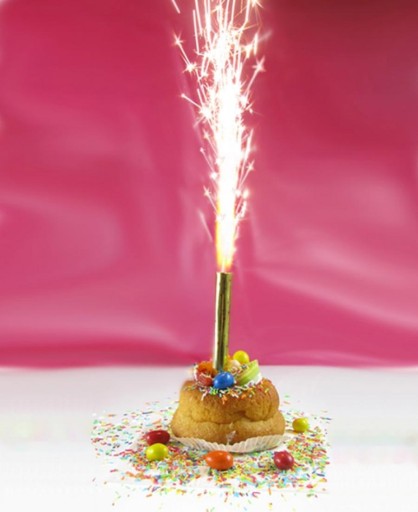 6ks TORTA FONTÁNA RACA SVIEČKA ZLATÁ SVIEČKA NA TORTU NARODENINOVÁ SVADBA 18cm