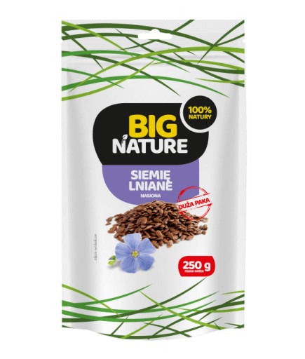Hnedé ľanové semienko 250g Big Nature