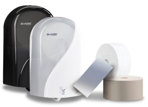 Toaletný papier EcoNatural 900 ID, 1 kotúč, Lucart Professional