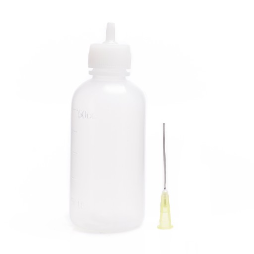 FĽAŠA S DÁVKOVAČOM 60ML NA IPA FLUX S IHLOU
