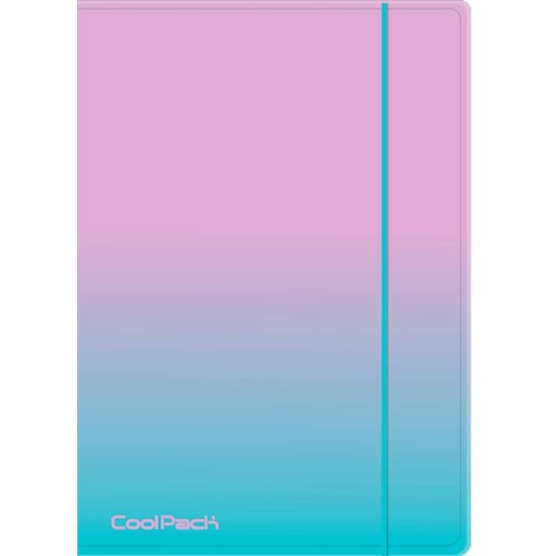 Zložka A4 s gumičkou Ombre Gradient Blueberry