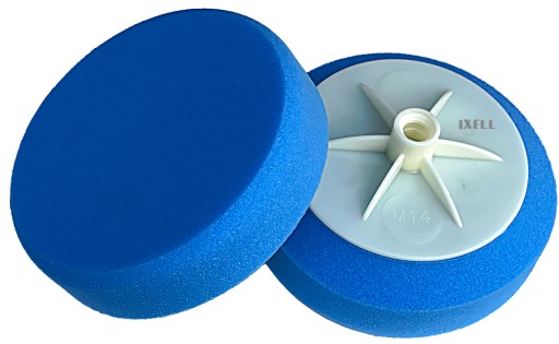 IXELL 150 mm BIELA SPONGE vysokoabrazívna leštička 62