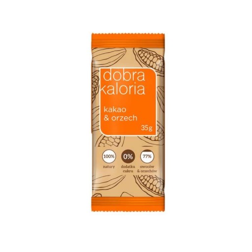 Dobra kalorická tyčinka kakao a vlašský orech 35g