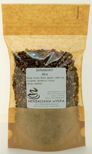 SARASVATI 100g medový rooibos čaj LAHODNÝ