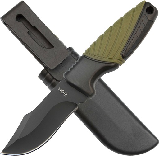 BSH - SURVIVAL TURISTICKÝ Nôž FINKA VYSOKO KVALITNÝ PEVNÝ OBAL