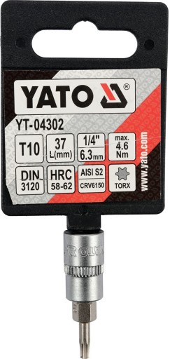 TORX LOCK KEY 1/4