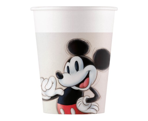 Mickey a Minnie Mouse Disney papierové poháre 8 ks.